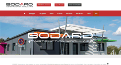 Desktop Screenshot of bodard-construction.com