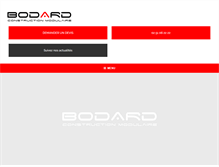 Tablet Screenshot of bodard-construction.com